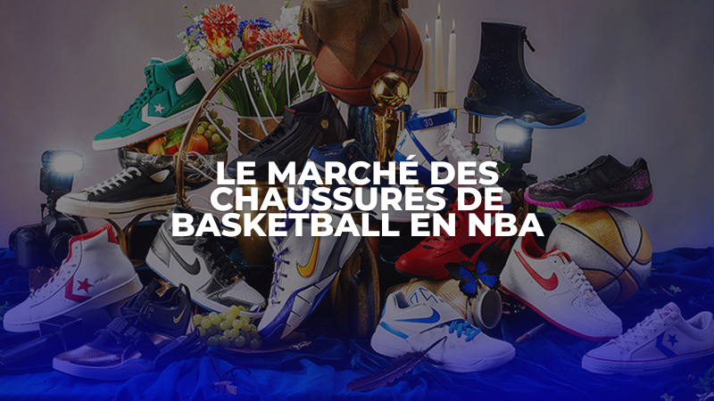 Le marché des chaussures de basketball en NBA